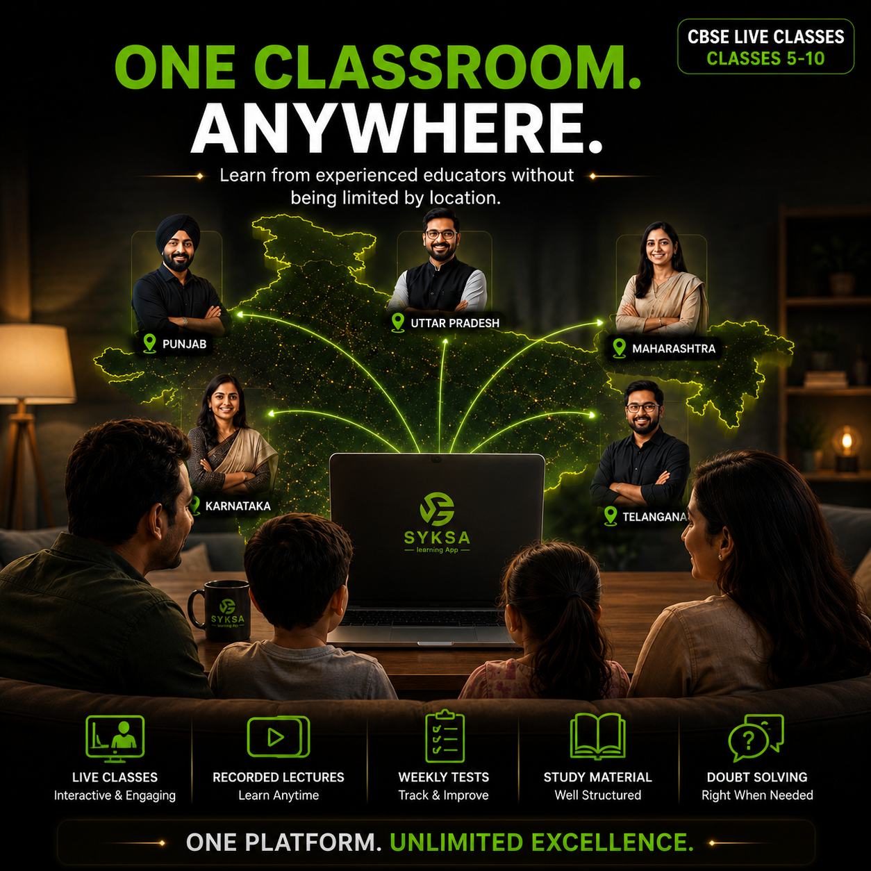 One classroom. Anywhere.