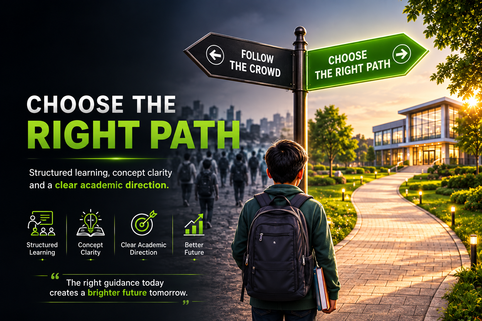 Choose the right path